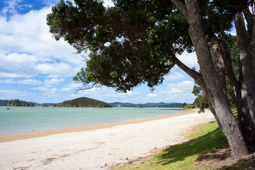 Kororareka bay from Russell beach