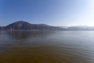 Danube bend at Nagymaros