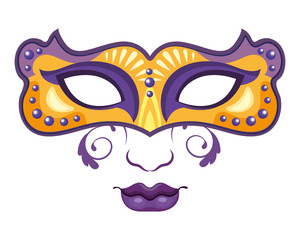 mask mardi gras © Stockgiu