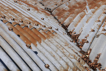 A steel roof