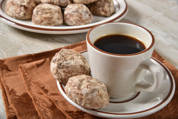 Dulce de leche and coffee