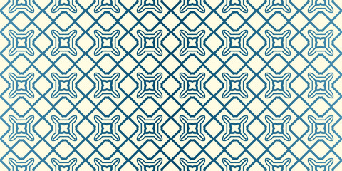 Fototapeta premium Seamless Geomteric Patterns. Vector Illustration. Hand Drawn Wrap Wallpaper, Cover Fabric, Cloth Textile Design. Blue oat milk color