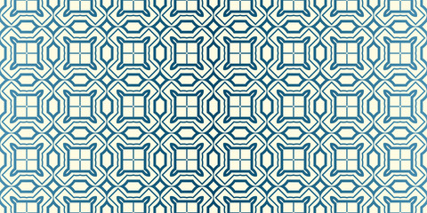 Seamless Geomteric Patterns. Vector Illustration. Hand Drawn Wrap Wallpaper, Cover Fabric, Cloth Textile Design. Blue oat milk color