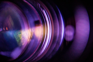 Colorful Abstract Lens Reflections