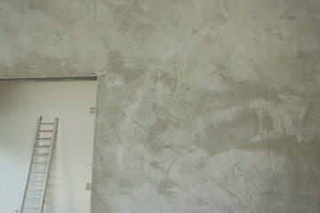 cement concrete wall in construction site industry