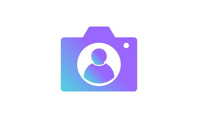 vector icon. camera icon concept. modern gradient style vector icon