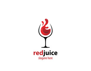Red wine logo