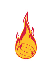 feuer flamme brennen heiß fackel heiraten ring hochzeit schmuck junggesellenabschied gold paar liebe verliebt antrag verlobt frau mann pärchen clipart design