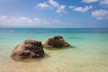 Beautiful Beach Rocks