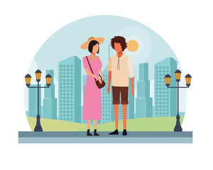 casual people cartoon