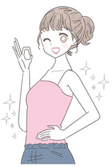 ダイエット 若い女性