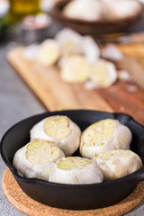 Roasted garlic