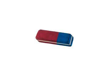 Eraser isolated on white background