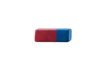 Eraser isolated on white background