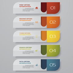 Design clean number banners template. Vector. EPS 10.