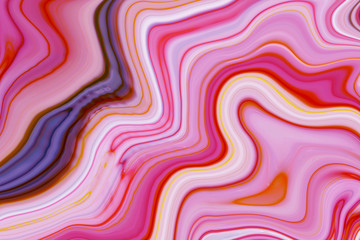 Marble ink colorful. Pink marble pattern texture abstract background. can be used for background or wallpaper