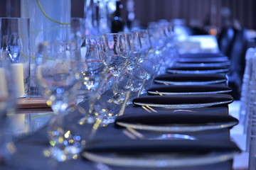 elegant table setting