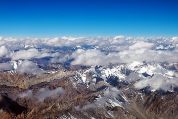 Karakoram the mountain range spanning the borders of Pakistan, India, and China