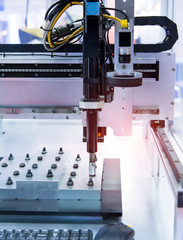 Robotic vision sensor camera system in intellegence factory