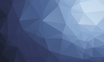Fototapeta premium Blue Abstract Color Polygon Background Design, Abstract Geometric Origami Style With Gradient