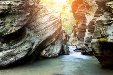 Wang Sila laeng or Grand Canyon, Pua District, Nan, Thailand