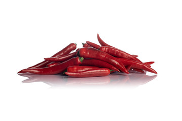 chili isolated on white background  