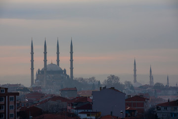 Selimiye Mosque, designed by Mimar Sinan in 1575. Edirne