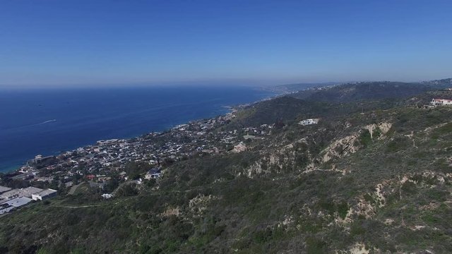 Aerial of Laguna Beach California 01.MOV