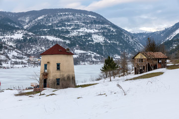 20 January 2019 Bolu Goynuk ( G&ouml;yn&uuml;k ) Bolu Historical tourism area and clock tower Turkey
