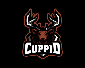 illustration, logo, symbol, sport, team, mascot,  head, emblem, animal, wild