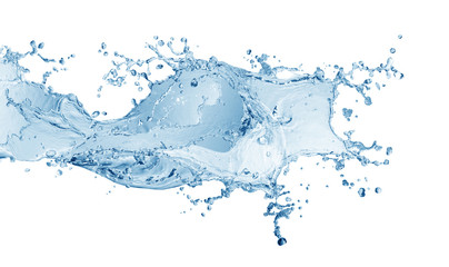 Obraz premium water splash, water splash isolated on white background