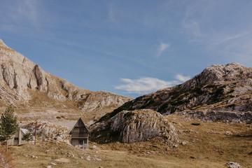 Wonderful view to mountains in the national park Durmitor in Montenegro, Balkans. Europe. Beauty world. - Image.