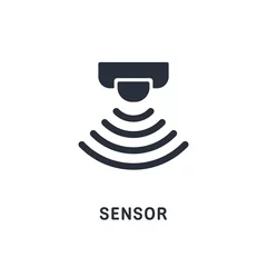 Fotobehang Touch signal, sensor control. Vector icon. © vektor67