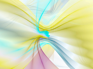  surreal futuristic digital 3d design art abstract background fractal illustration for meditation and decoration wallpaper