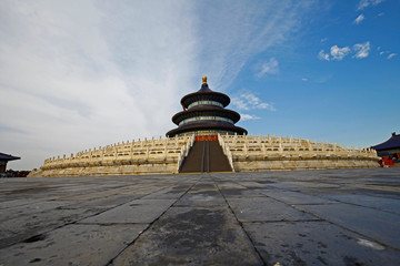 The ancient temple of heaven in Beijing, China
