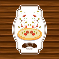 Pizza restaurant fast food