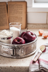 Apple Pie Ingredients