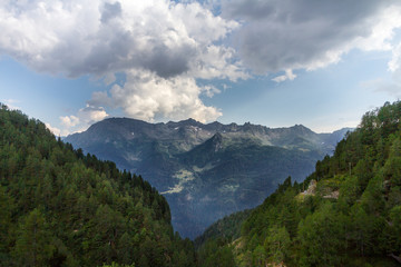 Naklejka na ściany i meble Lago Ritom, Valle di Piora, Quinto (Svizzera) - Alpi Lepontine