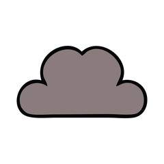 cute cartoon storm cloud