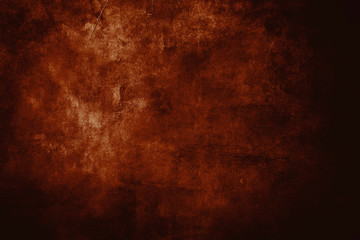 dark red distressed wall, grungy background or texture