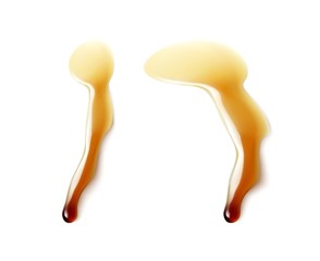 Vector  sauce or caramel drops