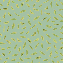 Green pattern with multi leaf.