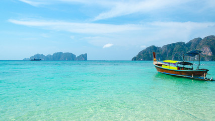 barca oceano isole phi phi island