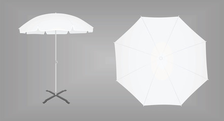 Sun umbrella. vector illustration © marijaobradovic
