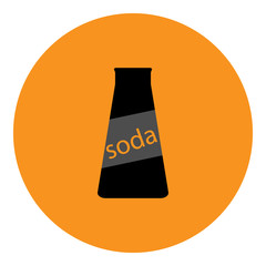 Soda bottle icon