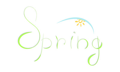 Logo spring