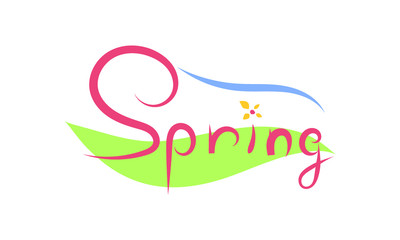 Spring banner
