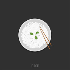 Rice vector illustration