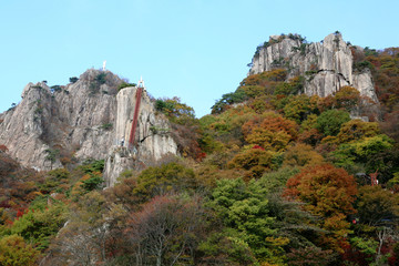 landscape in mountains