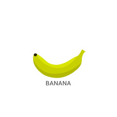 Yellow Banana Vector illustration
